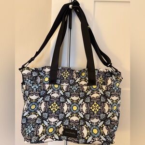 Vera Bradley ReActive Lighten Up Tote Gym Yoga Bag Plaza Medallion NEW